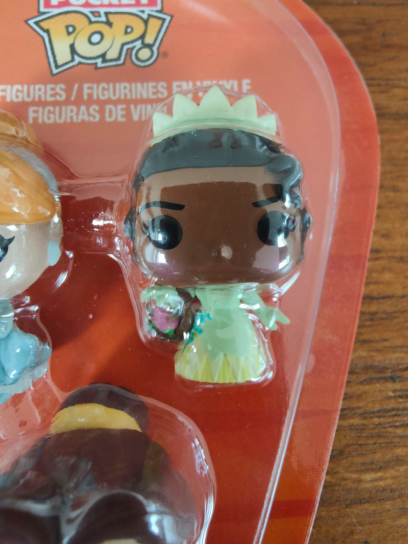 Lote 3 Mini Figuras Funko Pocket Pop Disney - Cenicienta Tiana Belle Primavera – photo 4